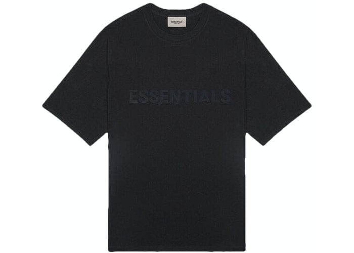 VÊTEMENTS FEAR OF GOD ESSENTIALS FOG 3D BLACK TEE SHIRT FOG-ES3SABTDSTE