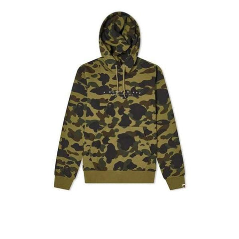 BAPE CLOTHING BAPE WORLD GONE MAD HOODIE CAMO GREEN
