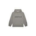 ESSENTIALS CLOTHING ESSENTIALS FOG 3D SILICON HOODIE CEMENT
