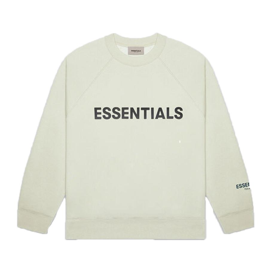 ESSENTIALS CLOTHING ESSENTIALS FOG 3D CREWNECK SAGE