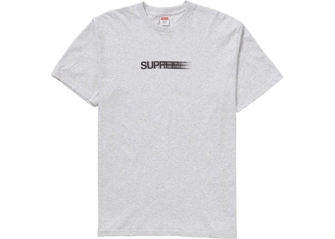 SUPREME CLOTHING SUPREME MOTION LOGO TEE SS20 GREY