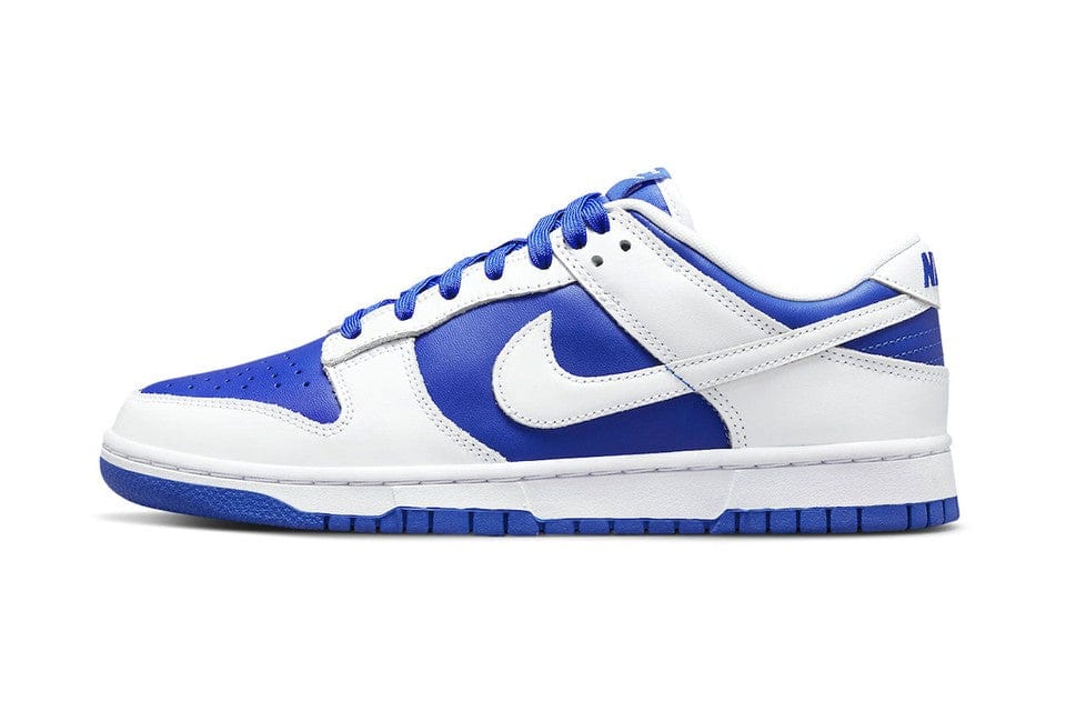 NIKE SHOES NIKE DUNK LOW RACER BLUE WHITE