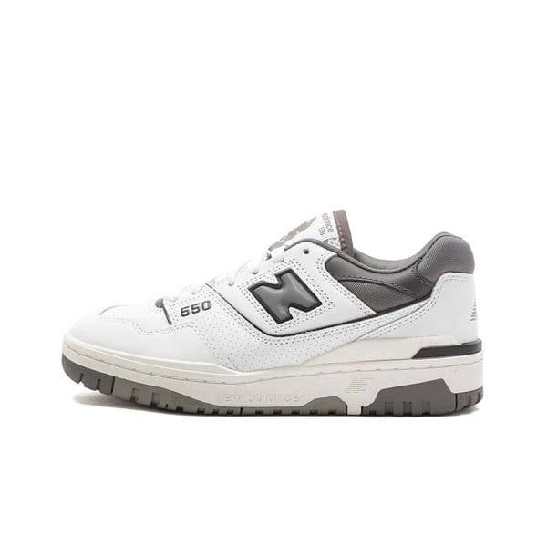 NEW BALANCE SHOES NEW BALANCE 550 WHITE DARK GREY