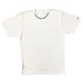 CHROME HEARTS CLOTHING CHROME HEART NECK LOGO FUCK YOU SLEEVE T-SHIRT WHITE