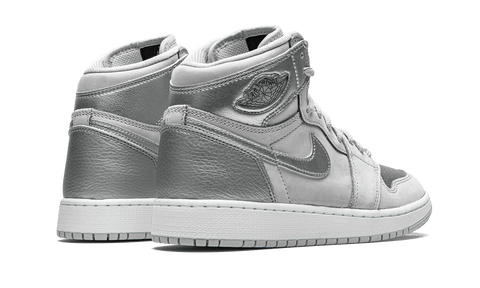 JORDAN SHOES JORDAN 1 CO. JP METALLIC SILVER