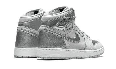 JORDAN SHOES JORDAN 1 CO. JP METALLIC SILVER