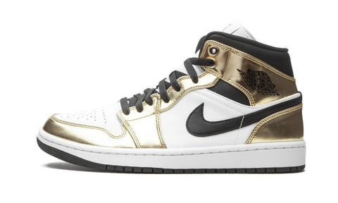 JORDAN SHOES JORDAN 1 MID METALLIC GOLD DC1419700