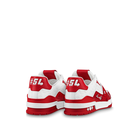 LOUIS VUITTON TRAINER RED / WHITE