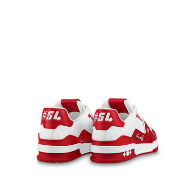 LOUIS VUITTON TRAINER RED / WHITE