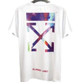 OFF WHITE CLOTHING OFF WHITE BLURRED LINES ARROW T-SHIRT WHITE