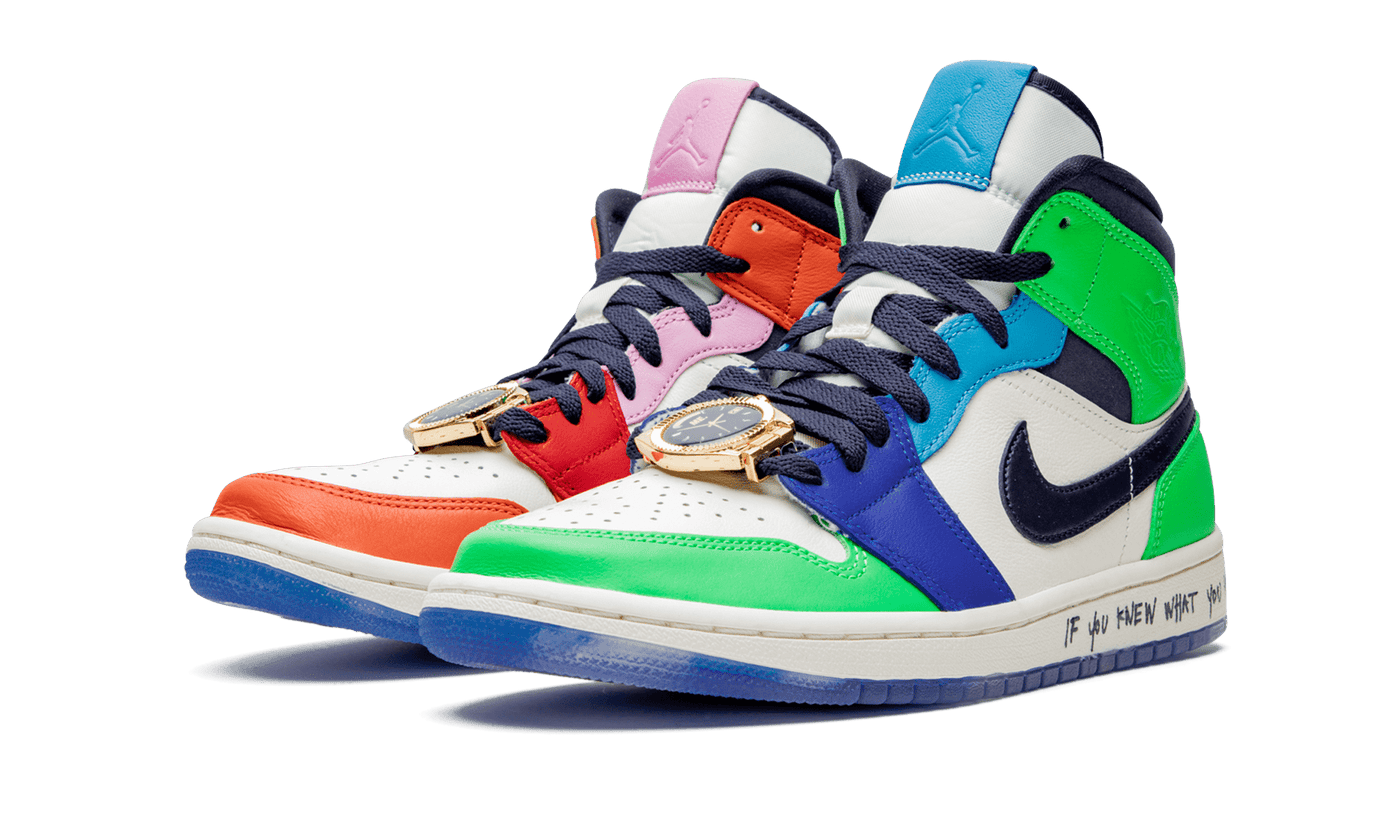 JORDAN SHOES JORDAN 1 MID FEARLESS MELODY ESHANI (W) CQ7629100