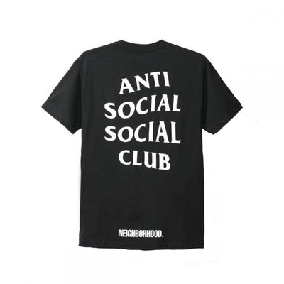 ANTI SOCIAL SOCIAL CLUB Clothing ANTI SOCIAL SOCIAL CLUB NEIGHBOURHOOD 911 TEE BLACK