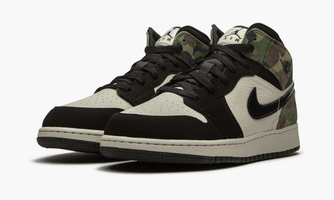 JORDAN SHOES JORDAN 1 MID CAMO GS CW5550001