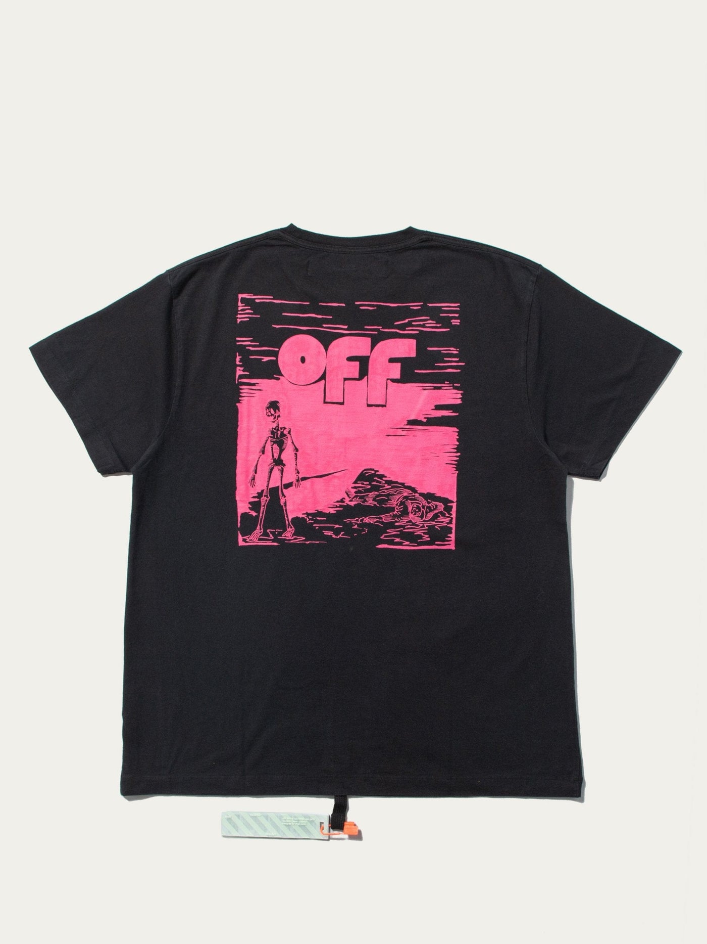 OFF WHITE CLOTHING OFF WHITE FLOATING SKULLS OVERSIZED TEE