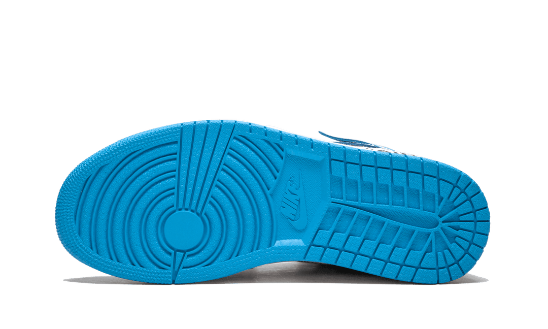 Jordan 1 off white blue price sales