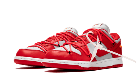 NIKE X OFF WHITE DUNK LOW UNIVERSITY RED – ONE OF A KIND