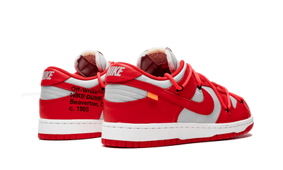 NIKE SHOES NIKE X OFF WHITE DUNK LOW UNIVERSITY RED