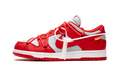 NIKE SHOES NIKE X OFF WHITE DUNK LOW UNIVERSITY RED