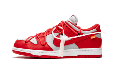NIKE SHOES NIKE X OFF WHITE DUNK LOW UNIVERSITY RED