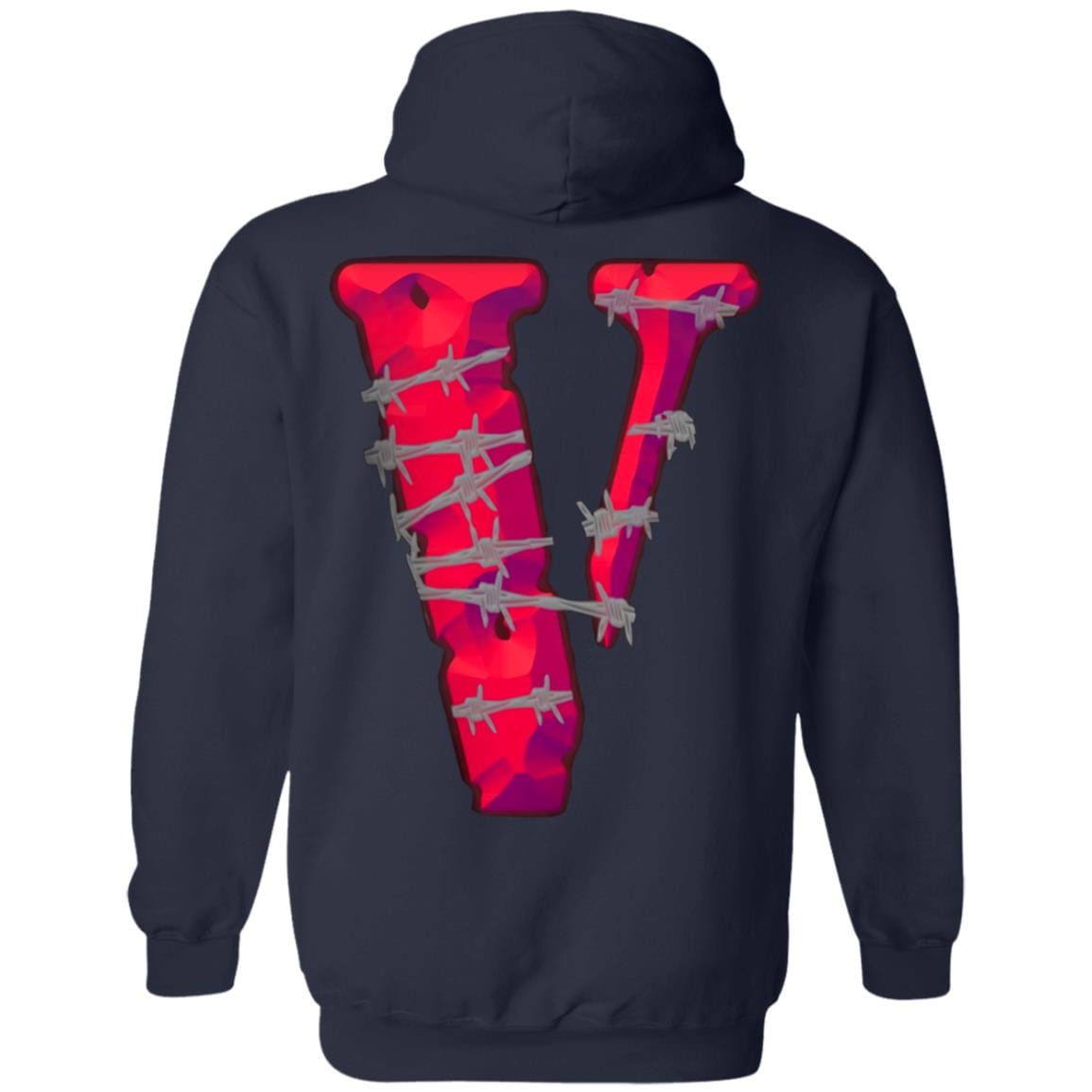 VLONE CLOTHING JUICE WRLD X VLONE BARBED WIRE HOODIE BLACK 6-sq4QdfO