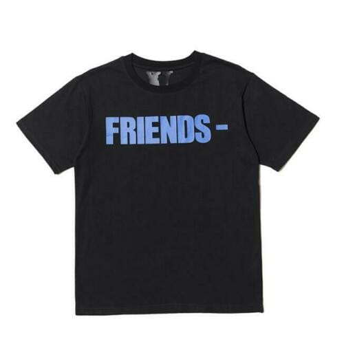 VLONE CLOTHING VLONE FRIENDS T-SHIRT BLEU