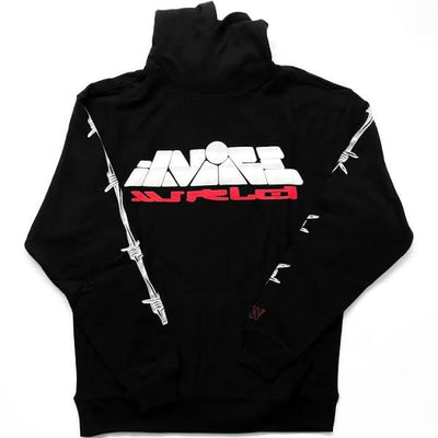 VLONE CLOTHING JUICE WRLD X VLONE ABYSS HOODIE BLACK