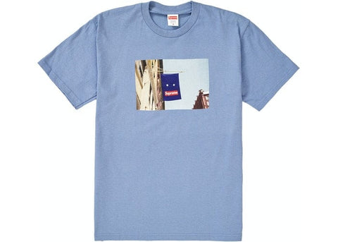 SUPREME CLOTHING SUPREME BANNER TEE SLATE