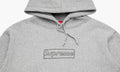 SUPREME CLOTHING SUPREME KAWS CHALK LOGO BOX LOGO HOODIE GREY SU10093