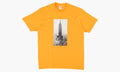 SUPREME CLOTHING SUPREME MIKE KELLEY EMPIRE STATE TEE ORANGE
