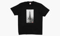 SUPREME CLOTHING SUPREME MIKE KELLEY EMPIRE STATE TEE BLACK