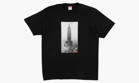 SUPREME CLOTHING SUPREME MIKE KELLEY EMPIRE STATE TEE BLACK