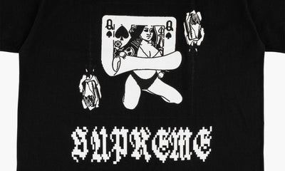 SUPREME CLOTHING SUPREME QUEEN TEE BLACK