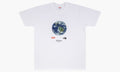 SUPREME CLOTHING SUPREME TNF ONE WORLD TEE WHITE