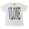 VLONE CLOTHING VLONE STAPLE TEE WHITE / BLUE